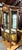 Wood Antique Vernis Martin Vitrine With Hand-Painted Secnes and Ormolu Mounts For Sale - Image 7 of 17