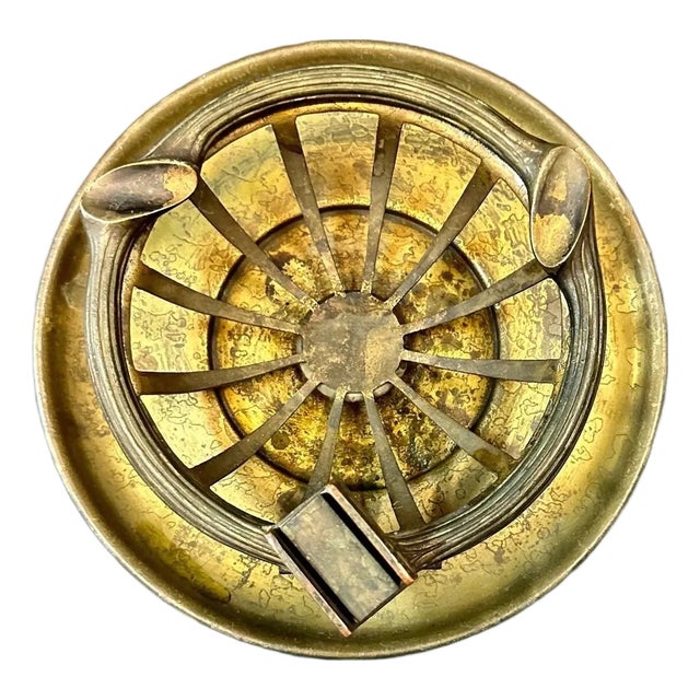 1900s Tiffany Studios Ash Tray Stand Top For Sale