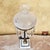 Vintage Sinumbra Astral-Style Brass, Marble & Crystal Table Lamp For Sale In Washington DC - Image 6 of 18