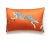 Traditional The House of Scalamandré Leaping Cheetah Lumbar Pillow, Clementine For Sale - Image 3 of 3
