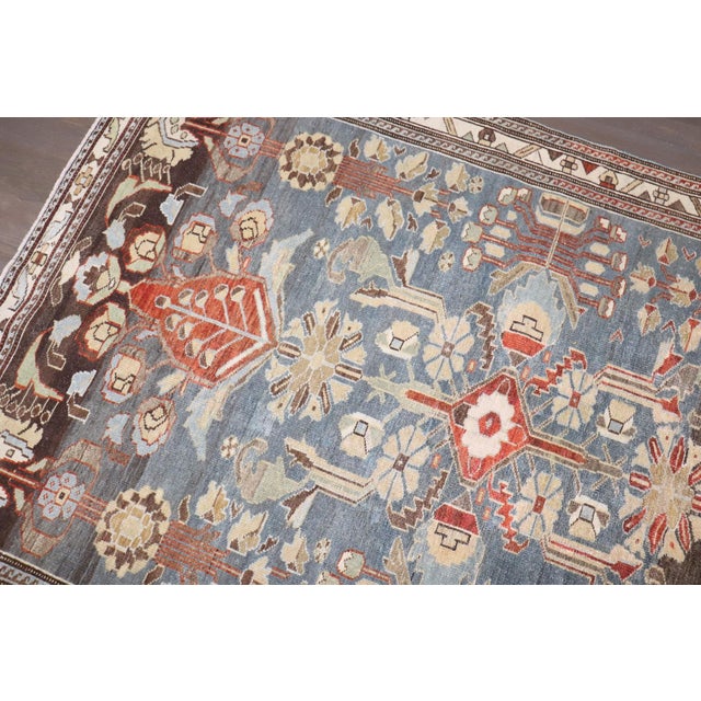 Textile Early 20th Century Persian Malayer Carpet - 4'4" x 6'2" For Sale - Image 7 of 10