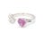 Natural 1.48 cts pink sapphire 048 cts diamond ring in 18k gold For Sale In New York - Image 6 of 18