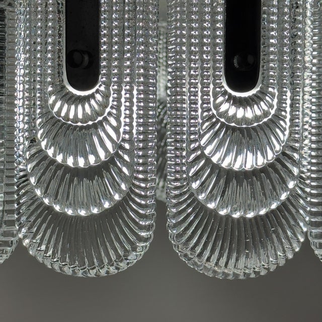 Large Vintage Crystal Chandelier from Kaiser Leuchten, Germany, 1960s For Sale - Image 16 of 18