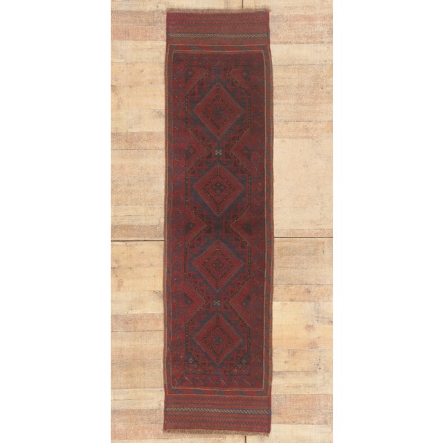 Antique Afghani Baluch Rug, 02'01 X 07'10 For Sale - Image 10 of 10