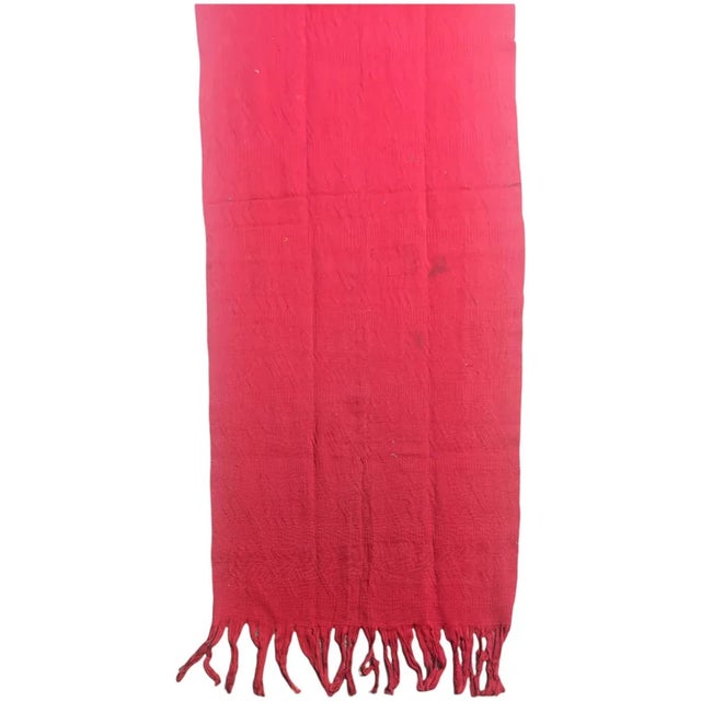 Textile Vintage Hand-Embroidered Guatemalan Textile Throw For Sale - Image 7 of 13