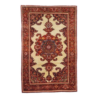 Antique Malayer Rug 4'2'' X 6'6'' For Sale