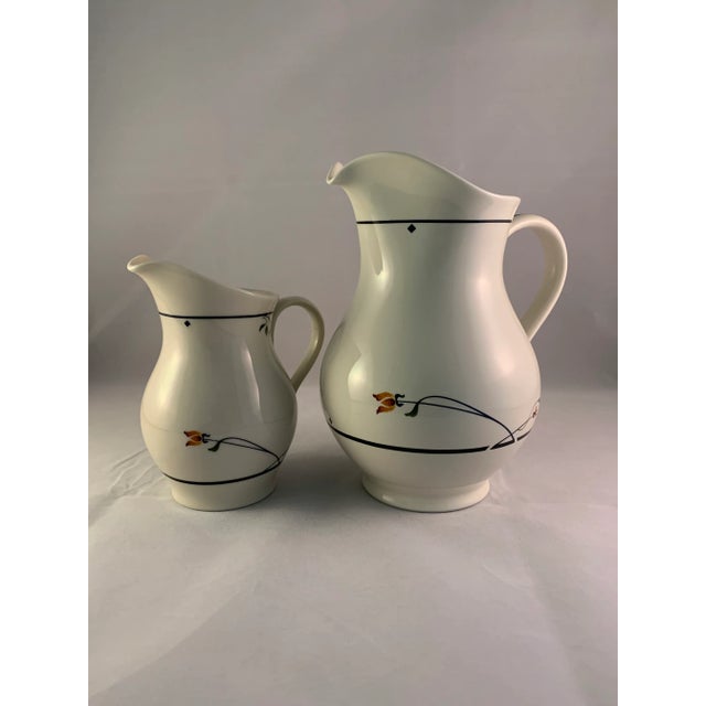 Vintage Gorham Ariana Pattern Pitcher and Creamer - Set of 2 For Sale - Image 12 of 12