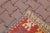 Textile 1960s Turkish Traditional Tribal Design Red Hand Knotted Oushak Kilim Rug For Sale - Image 7 of 8