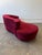 Vladimir Kagan 1980s Burgundy Kagan Style Sofa For Sale - Image 4 of 13
