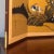 Vintage Mid-20th Century Hand-Painted Japanese Silk Screen With Wild Bird Motif For Sale - Image 4 of 12