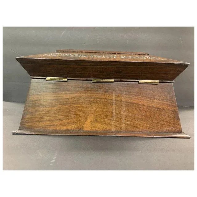 Inlaid Mother Of Pearl Box For Sale - Image 10 of 11