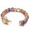 Baroque Bochic "Capri" Natural Ruby, Sapphire & Peridot Bracelet Set 18K Gold & Silver For Sale - Image 3 of 18