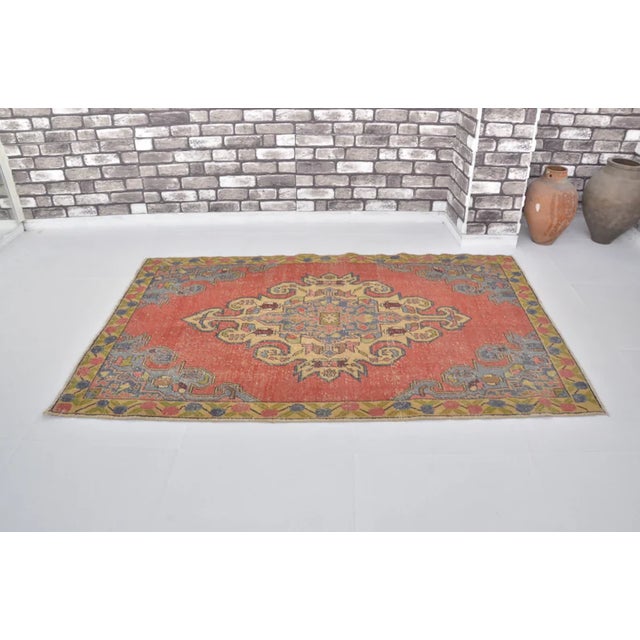 Anatolian Kurdish Wool Carpet For Sale In Phoenix - Image 6 of 10