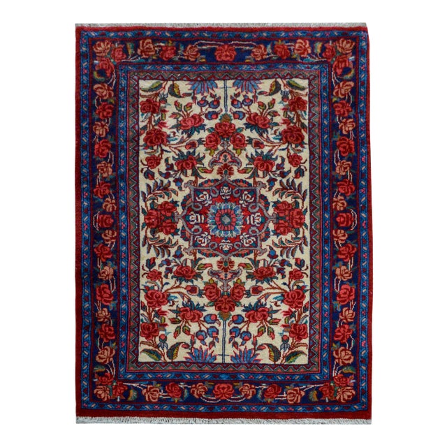 Vintage Persian Bidjar Rug For Sale
