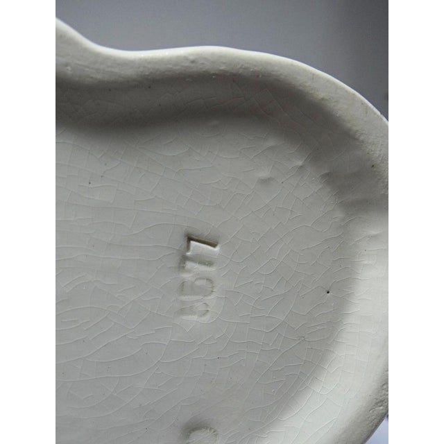 Large Art Deco Faience Bust from Sarreguemines, 20th Century For Sale - Image 16 of 17