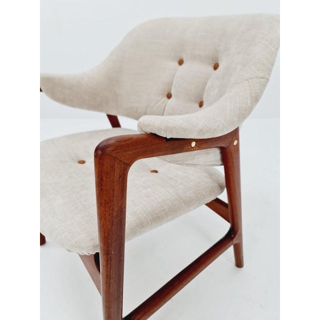 Brown Danish Modern Teak Chair by Ingmar Relling for Westnofa, 1960s For Sale - Image 8 of 11