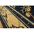 Chinese 1920s Navy Blue Medallion Oriental Antique Chinese Peking Small Rug 3' X 4'10'' For Sale - Image 3 of 9