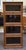 Lawyers Oak Bookcase/Storage Tall Cabinet With Retractable Glass Feature For Sale - Image 4 of 12