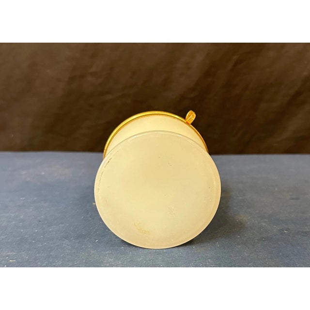 Gold Antique victorian glass perfume bottle For Sale - Image 8 of 9