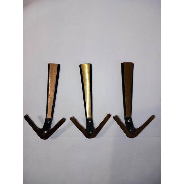 Austrian Brass Cloakroom Hook from Hertha Baller For Sale - Image 6 of 6