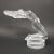 White Rene Lalique Glass Chrysis Car Mascot For Sale - Image 8 of 12