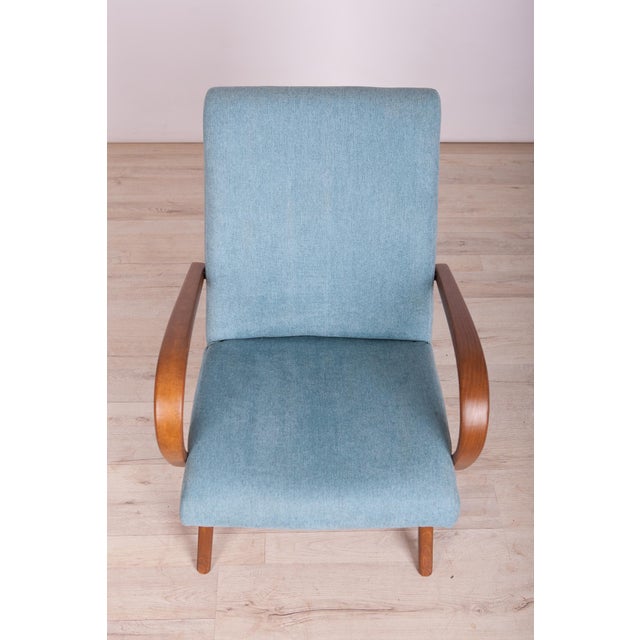 Mid-Century Modern Vintage Model 53 Lounge Chairs by Jaroslav Smidek for Ton, 1960s, Set of 2 For Sale - Image 3 of 16