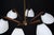 Mid-Century Modern Italian Chandelier in the style of Stilnovo, 1950s For Sale - Image 13 of 18