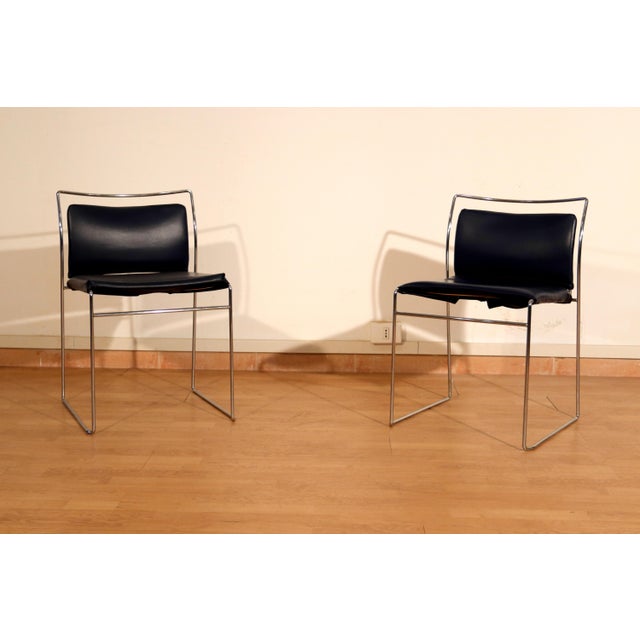 Mid-Century Modern Tulu Chairs by Kazuhide Takahama for Simon Gavina, 1970s, Set of 2 For Sale - Image 3 of 18