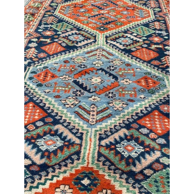 Red Vintage Turkish Rug For Sale - Image 8 of 16