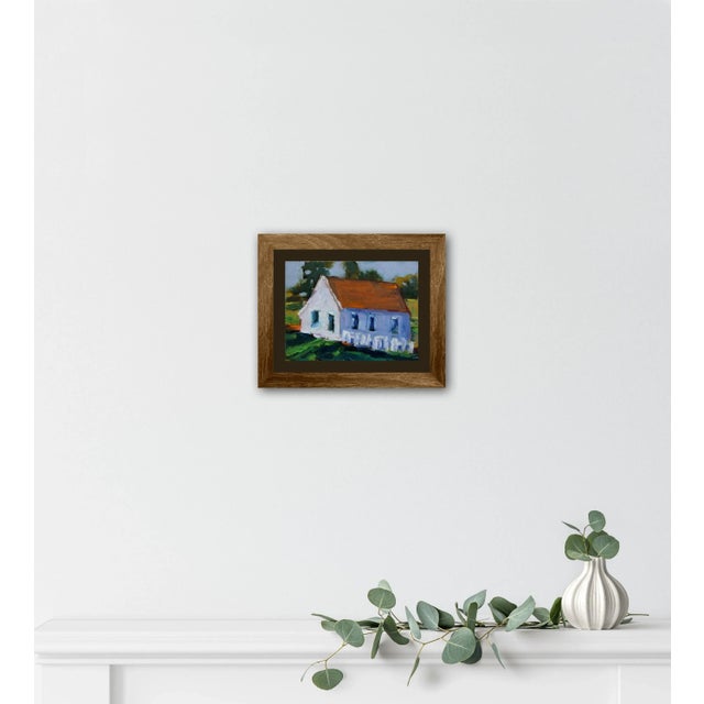 Textile White House, Contemporary Painting in Oil For Sale - Image 7 of 12