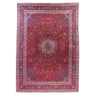 Vintage Qazvin Rug, 1930s For Sale