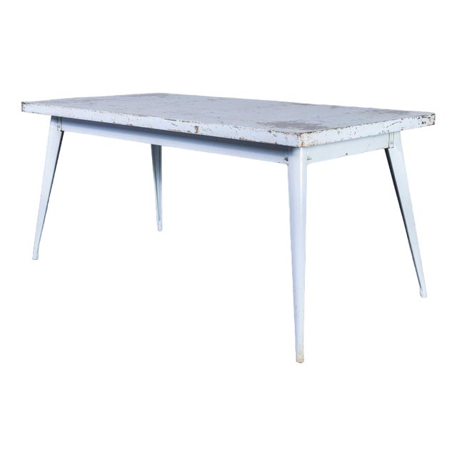 French T55 Rectangular Dining Table from Tolix, 1960s For Sale