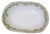 Antique Elite Works Limoges 10" Oval Serving Bowl - Gilded Scrolls & Celadon Dot Border For Sale - Image 10 of 15