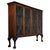 Antique Early 20th Century Mahogany Display Cabinet For Sale - Image 3 of 12