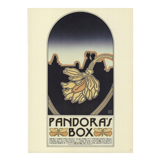 David Lance Goines Pandora's Box, 1978 For Sale