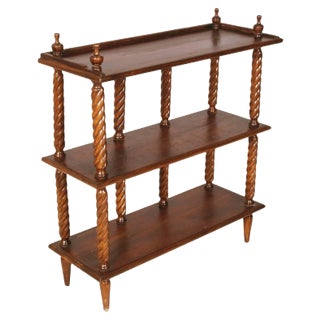 Mid-Century Modern Walnut Bookshelf For Sale
