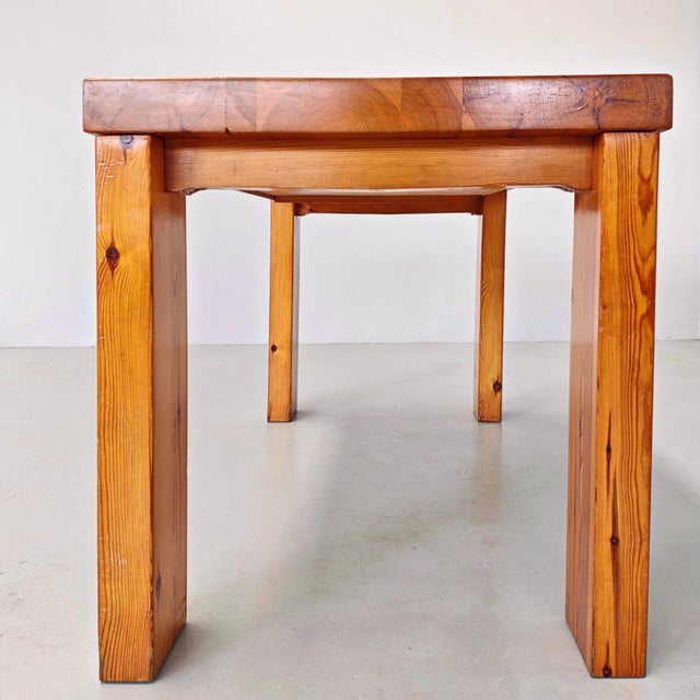 Sine Loco Rectangular Wooden Table by Raffaello Biagetti for Atelier Biagetti, 1970s For Sale - Image 11 of 18