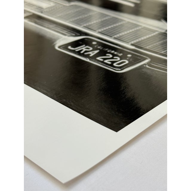 "Hollywood Cadillac, Los Angeles, Ca 1976" Vintage Silver Gelatin Print by Helmut Newton For Sale In Miami - Image 6 of 11