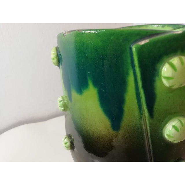 1930s Ceramic Vase by Ars Pulchra Turin, Italy, 1930s For Sale - Image 5 of 9