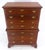 Bracket Feet Solid Mahogany Brass Pull Federal Style 7 Drawer High Chest Dresser For Sale - Image 11 of 18