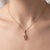 Add a touch of soft, romantic elegance to your everyday look. This breathtaking pendant features a stunning, pear-cut...