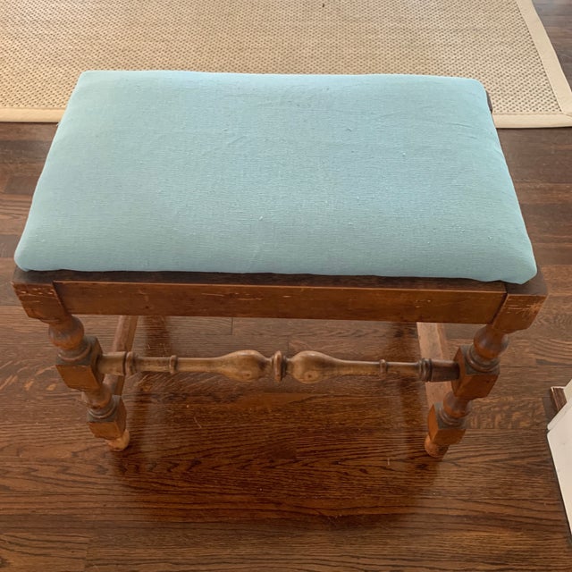 1927 Baker Furniture Turned Leg Bench Chairish