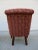 Hekman Furniture Maroon Hekman Howard Miller Tufted Side Chairs For Sale - Image 4 of 12