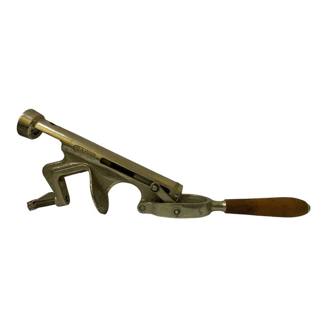 Vintage Bar-Mount Wine Bottle Corkscrew by Rapid Swiss, 1970s For Sale
