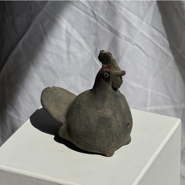 Small Indonesian Terracotta Hen For Sale - Image 3 of 8
