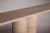 Bullet Leg Travertine Console Table For Sale - Image 4 of 5