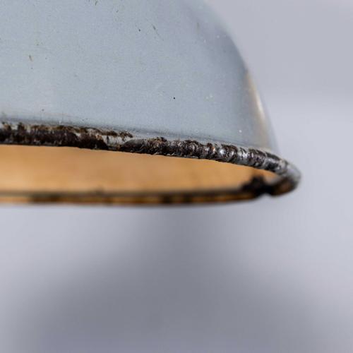 : 1950’s industrial benjamin enamelled grey pendant lamps (model 3) – 14 inch. Benjamin was arguably the market leader in...