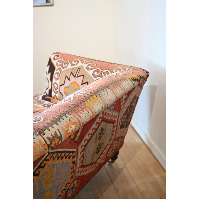 English George Smith Kilim Sofa For Sale - Image 12 of 13