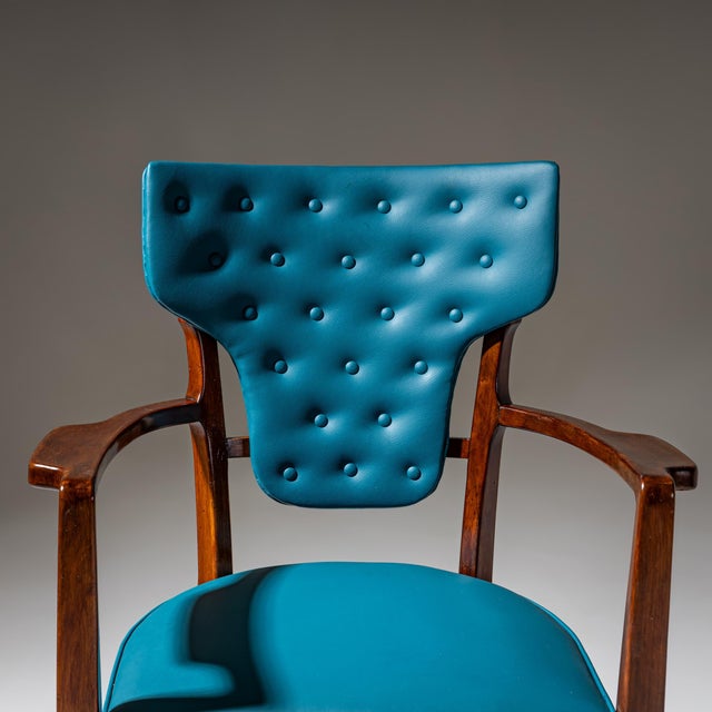 Wood Vintage Armchairs by Erik Gunnar for Asplund, 1930s, Set of 2 For Sale - Image 7 of 10