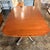 Baker Georgian Style Double Pedestal Mahogany Dining Table A gorgeous banded mahogany dining table from Baker Furniture....